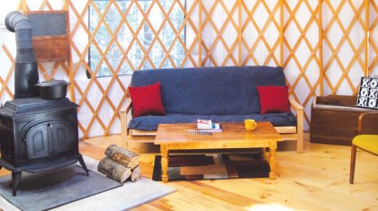 Maine Forest Yurts Maine S Lakes And Mountains Regions