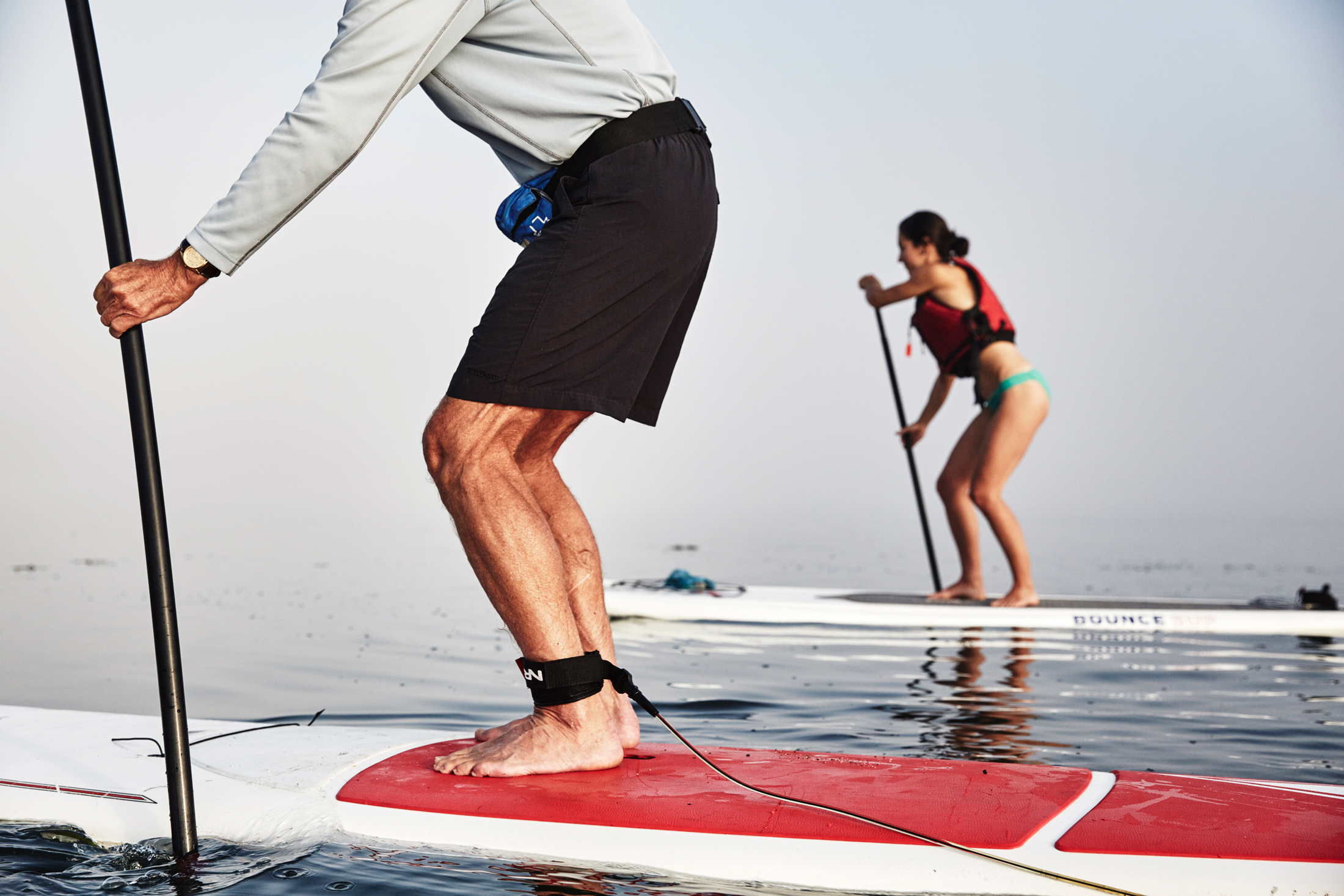 Portland Paddle offers guided SUP tours in Portland harbor on Casco Bay 