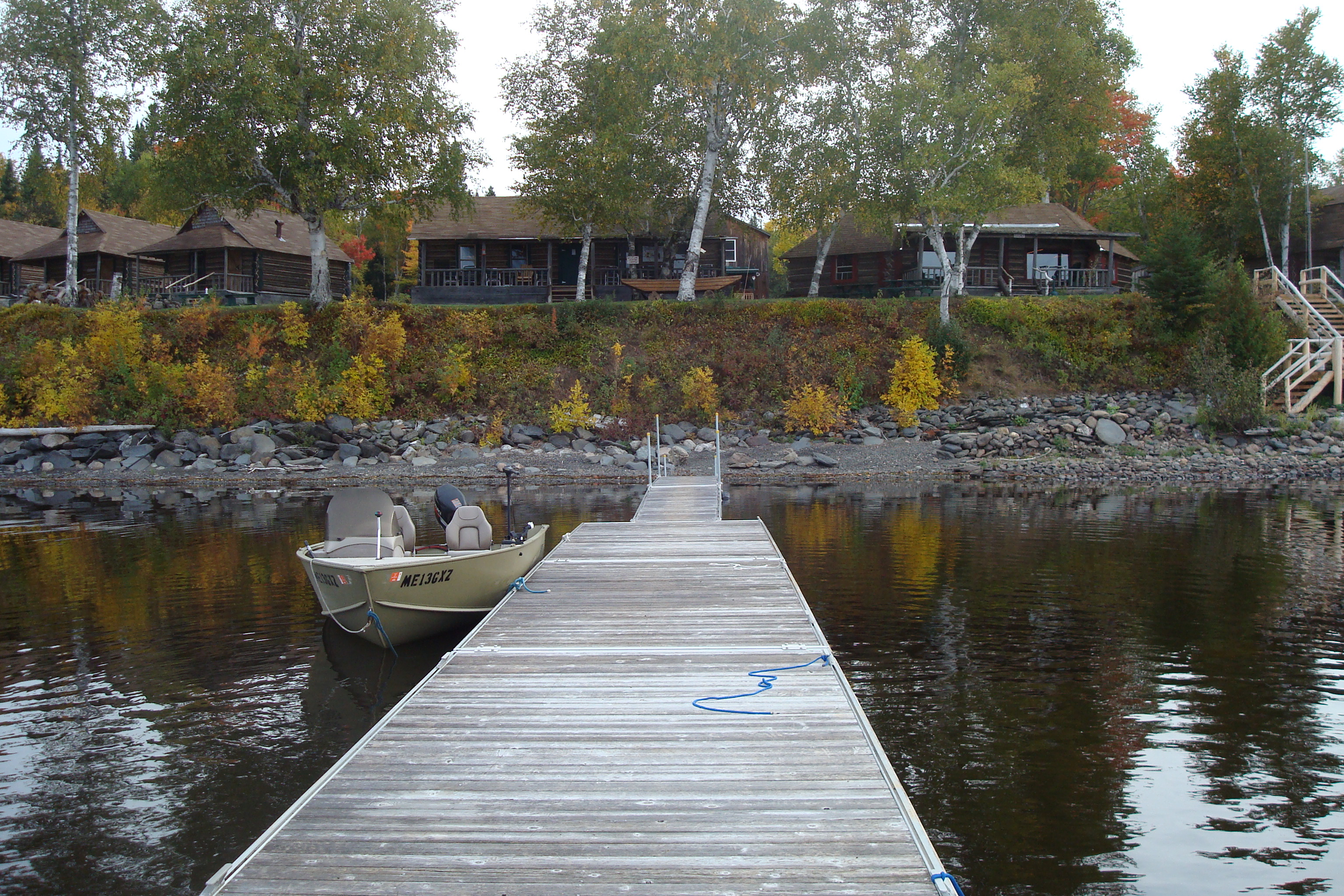 View from the lakeside dock