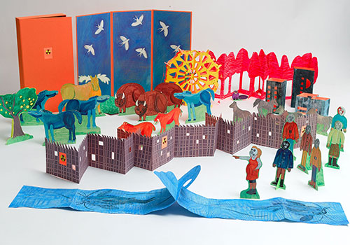 Rebecca Goodale: Imagining a No-Go Zone with Blue Horses and a Red Forest