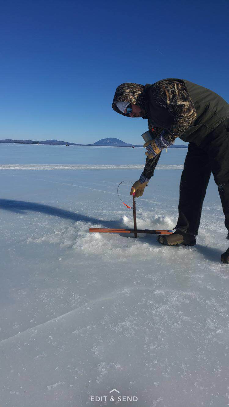 Beautiful day on the ice!