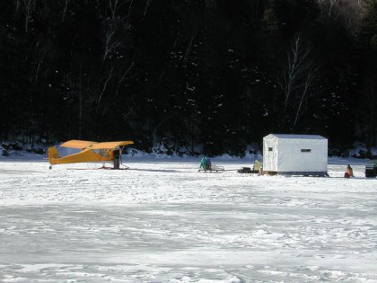 Ice Fishing in Maine