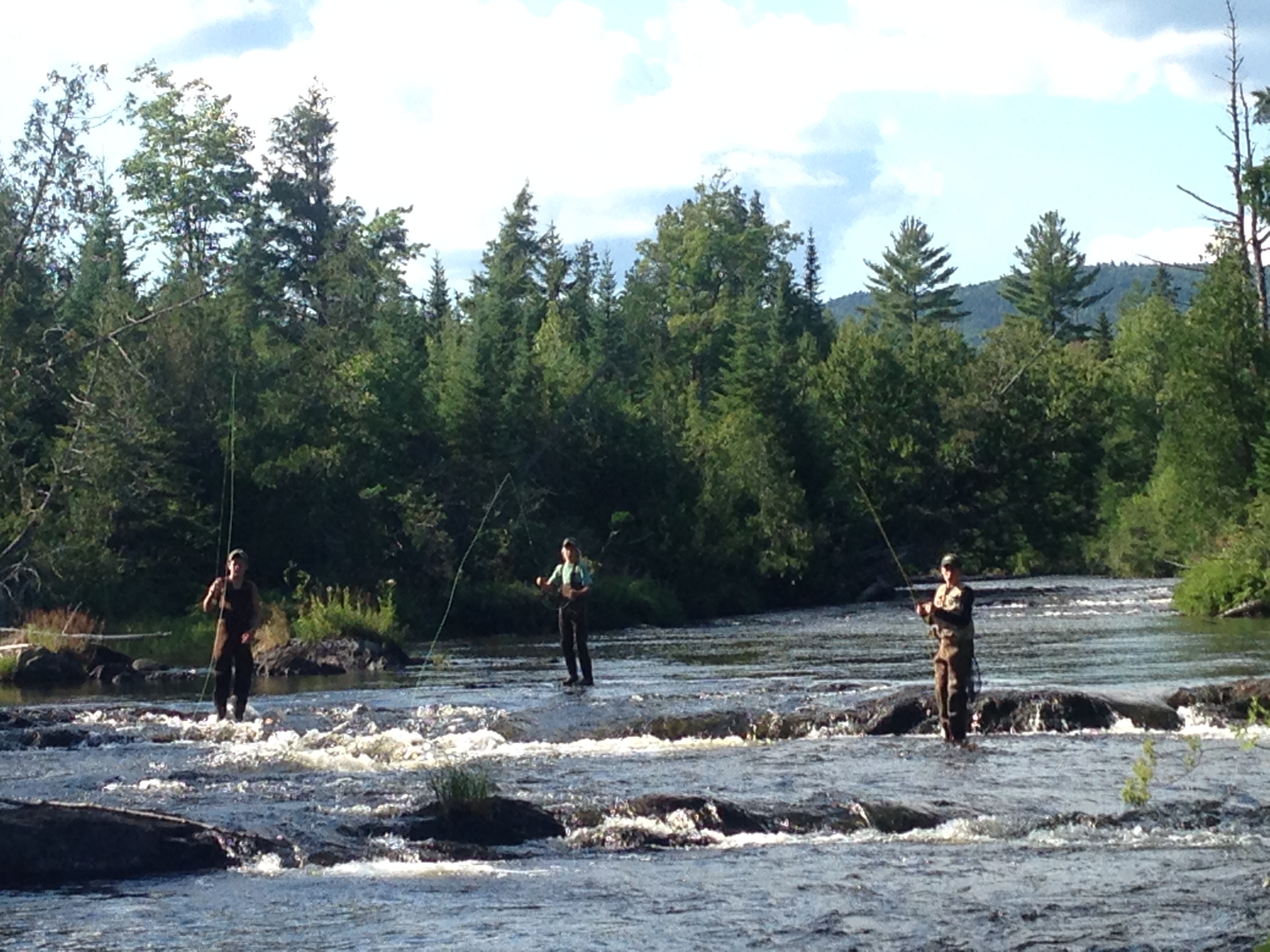 My boys/ friends~Fly fishing Munsungan Falls
