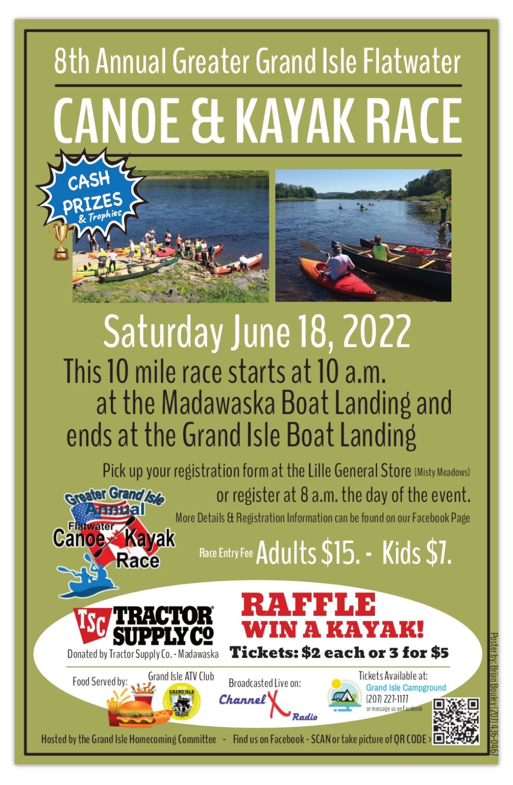 8th Annual Greater Grand Isle Flatwater Canoe & Kayak Race - Visit Maine