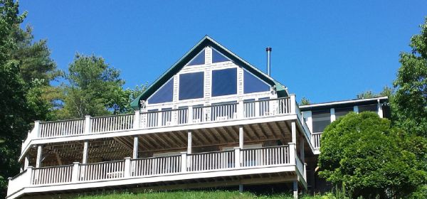 First Light Cottage - 3 BR/3BA plus sleeping loft - Waterfront Cottage. Oh What A View!