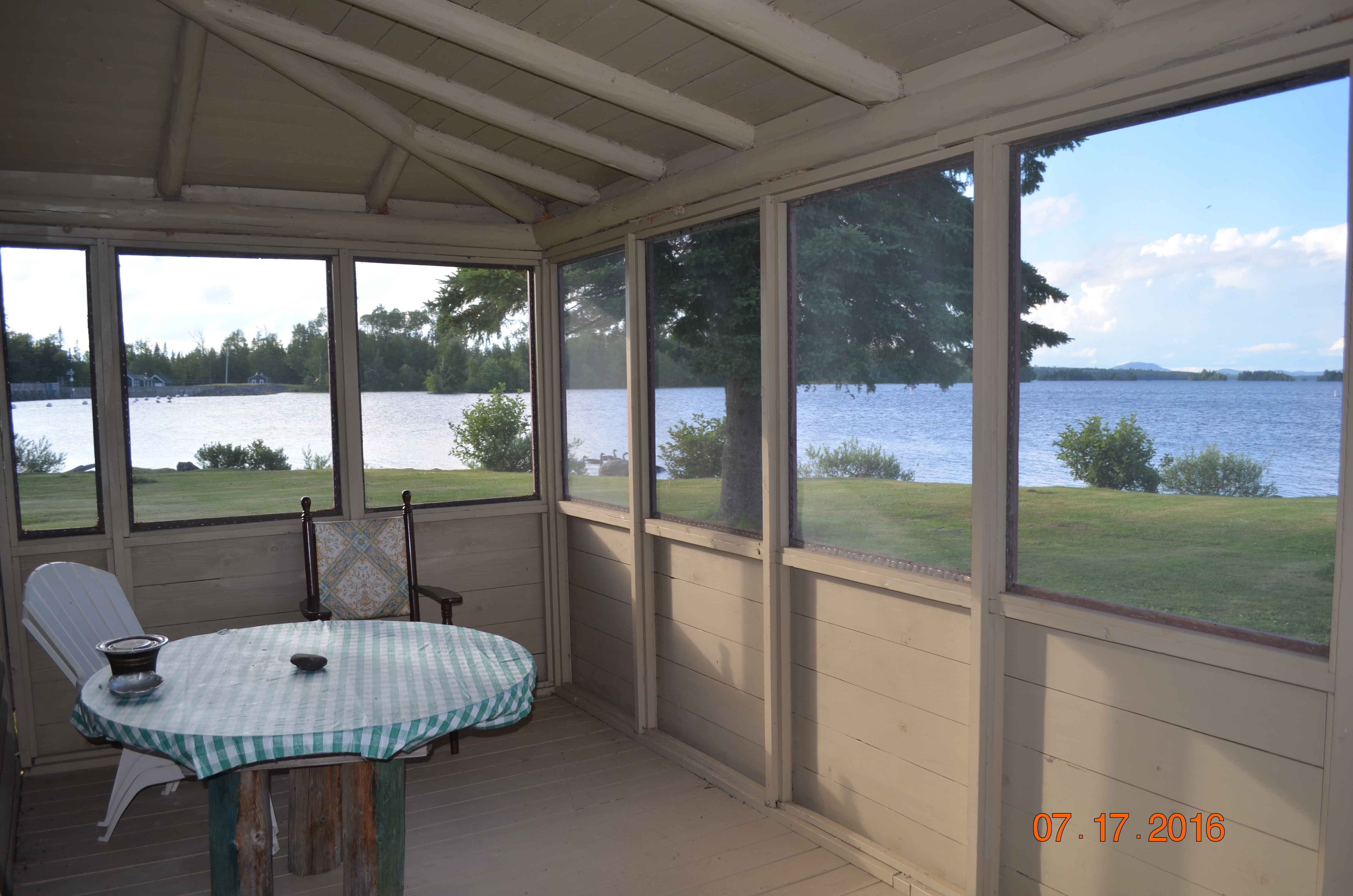 View from Canabas porch.