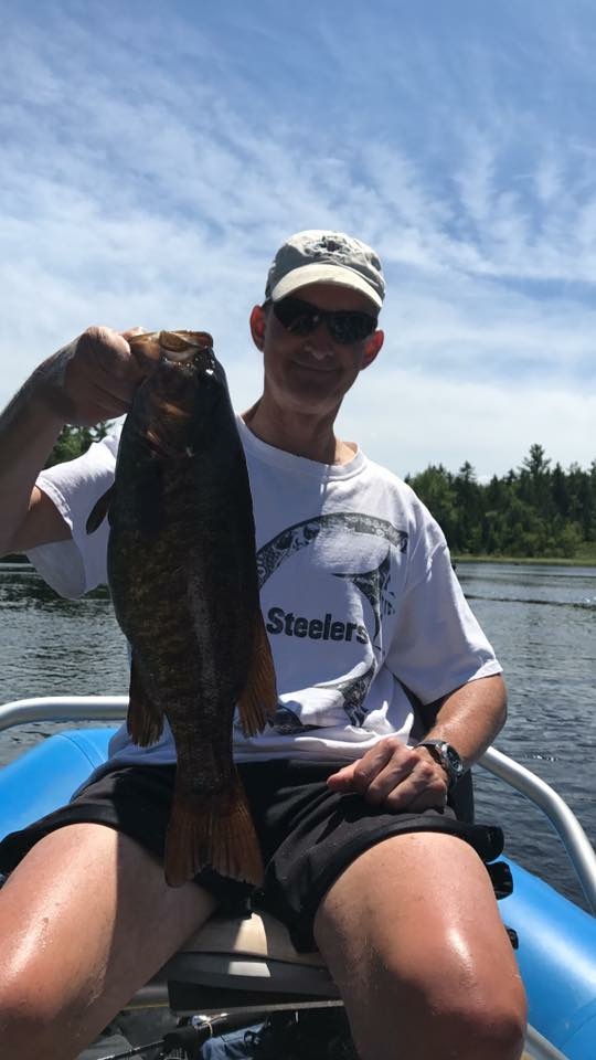 This was a 2-boat family day small mouth bass fishing. Smiles and memories made.