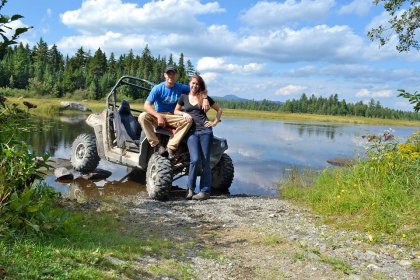 side by side atv rentals maine