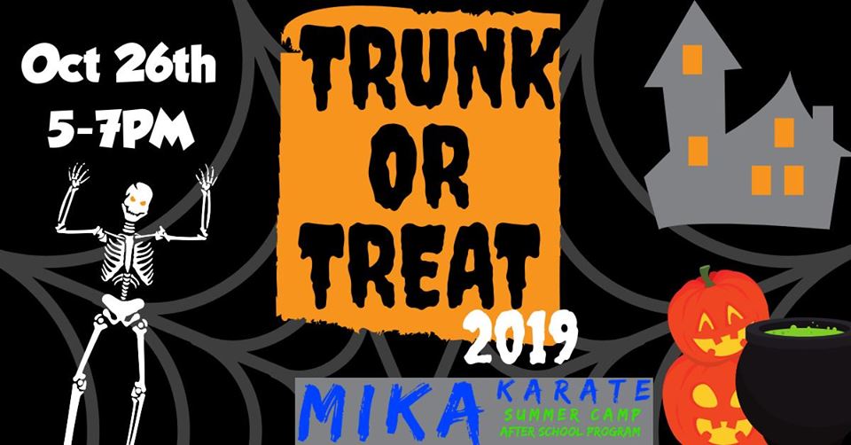 MIKA's 6th Annual Trunk or Treat!