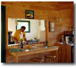 Inside Breakfast Shed