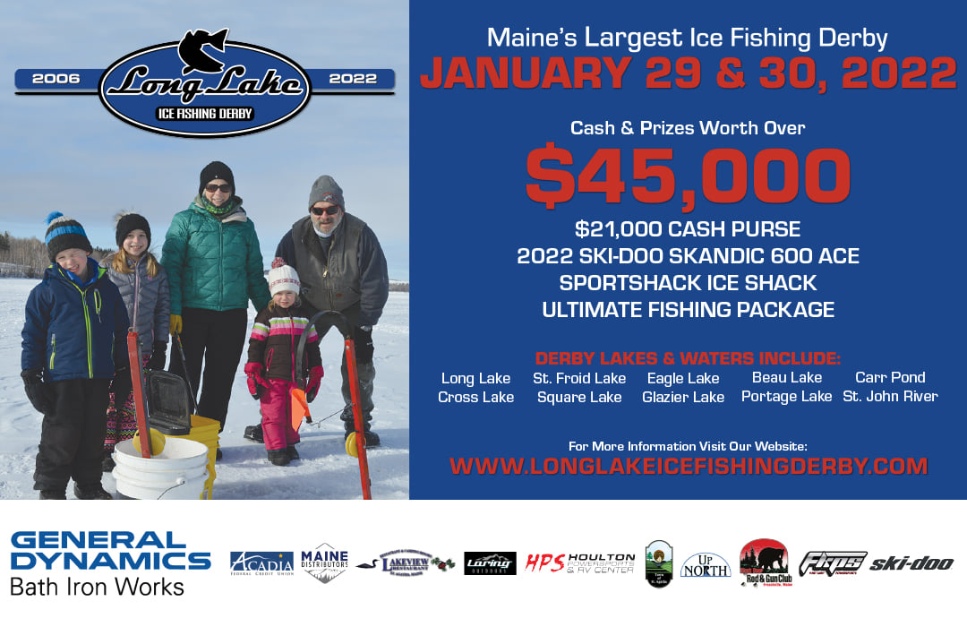 Maine's Largest Ice Fishing Derby at Long Lake Visit Maine