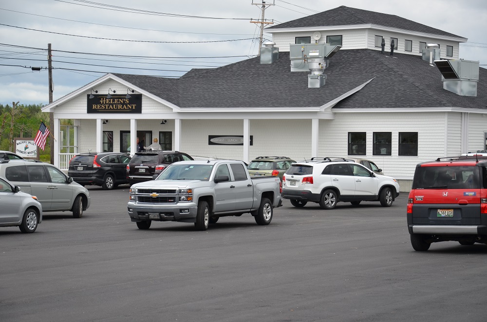 The famous Helen's Restaurant is next door!