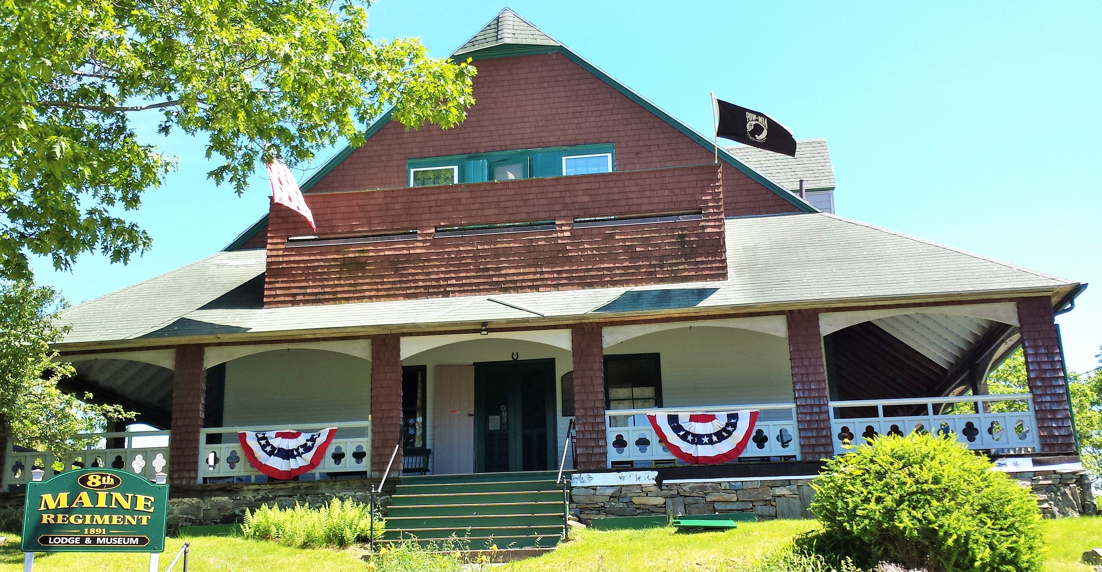 8th Maine Regiment Lodge and Museum Visit Maine