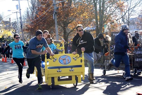 Rolling Slumber Bed Races