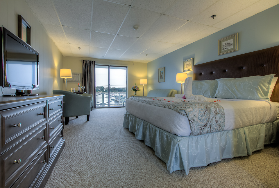 Ocean view bedroom