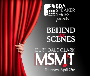 BDA Speaker Series hosts Curt Dale Clark, MSMT
