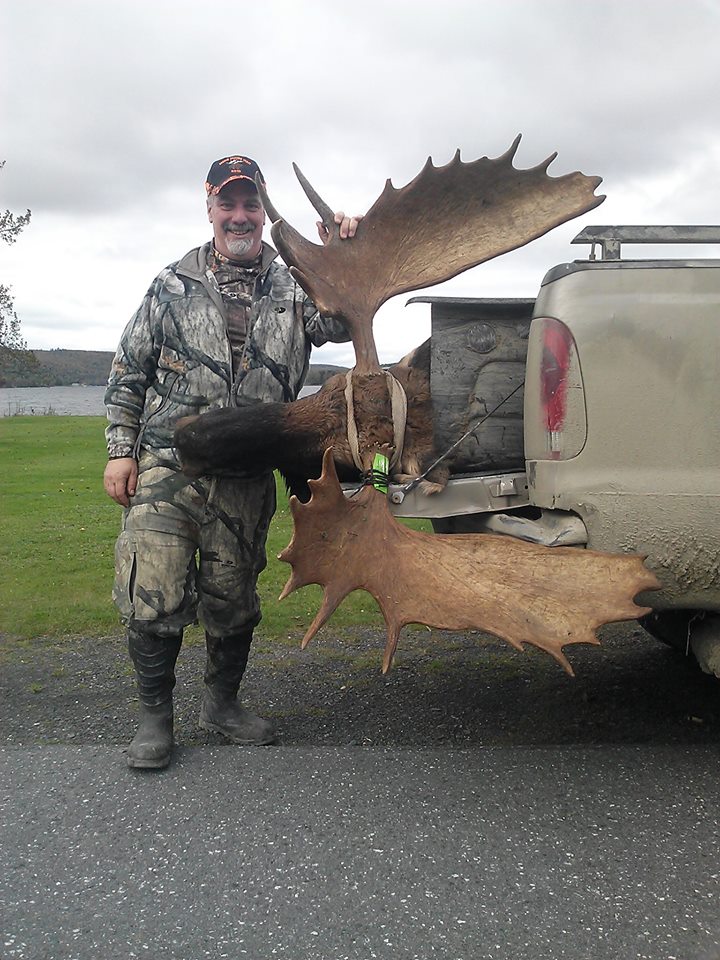 Wild Cheff, Denny Corriveau's September bull from Fish River Lodge.