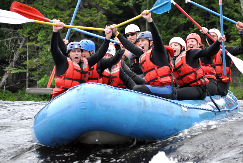 Whitewater Rafting on the Kennebec and Dead Rivers