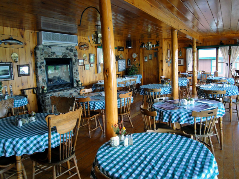 Three meals a day are served in our comfortable dining room overlooking the water where plenty of hummingbirds visit just outside the windows.