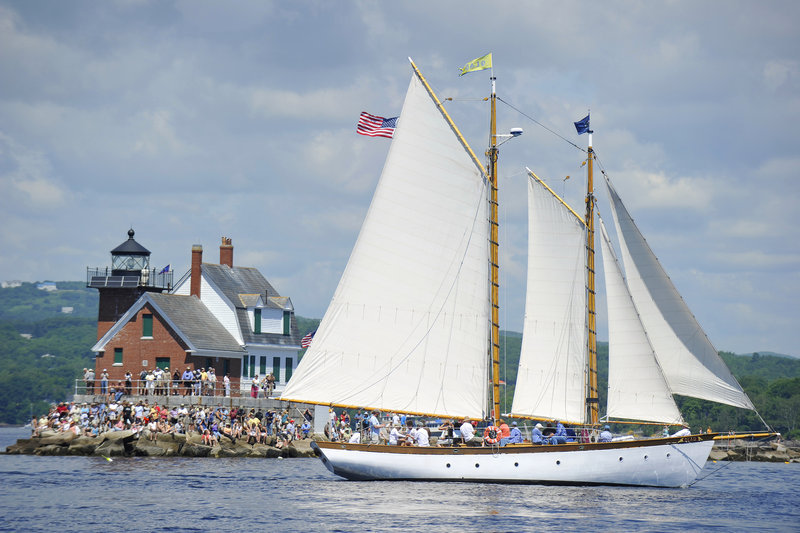 Great Schooner Race on the Schooner Olad