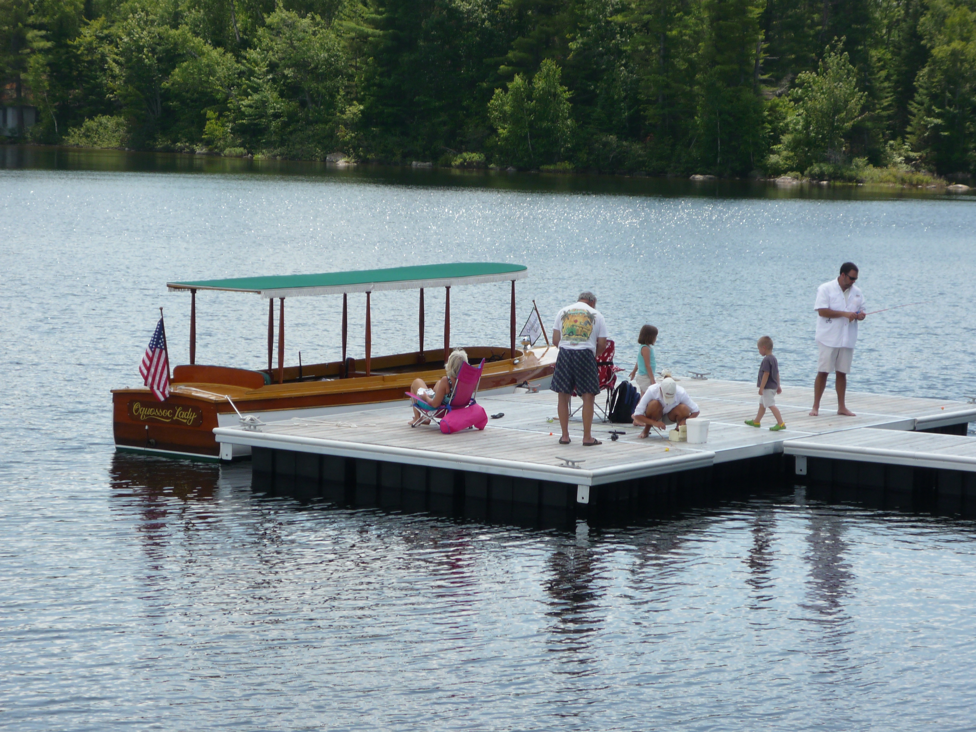 Private Charter on the Oquossoc Lady at Upper Dam (Mooselookmeguntic Lake)