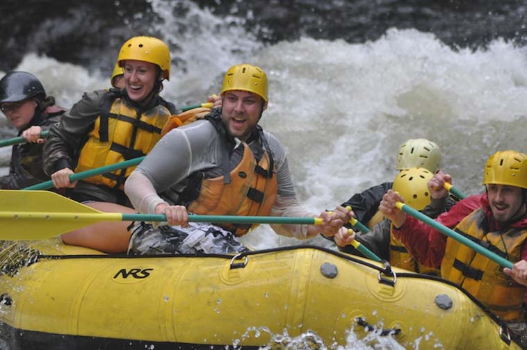 We got this! Love this whitewater rafting!!!