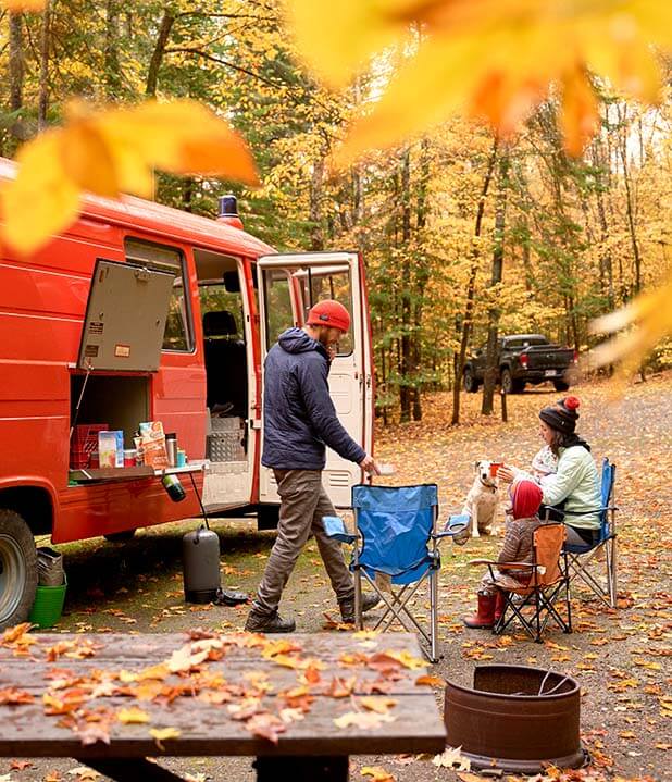 Maine camping