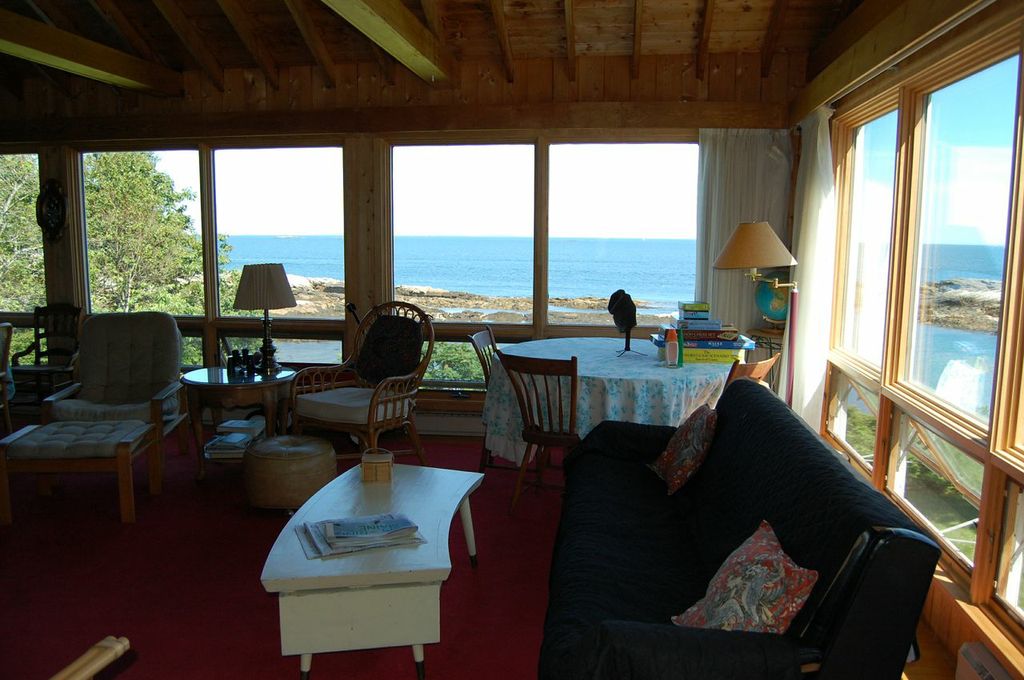 The view from the living room / front door.