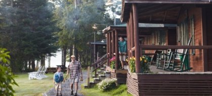 Cottage Resorts Maine S Lakes And Mountains Regions