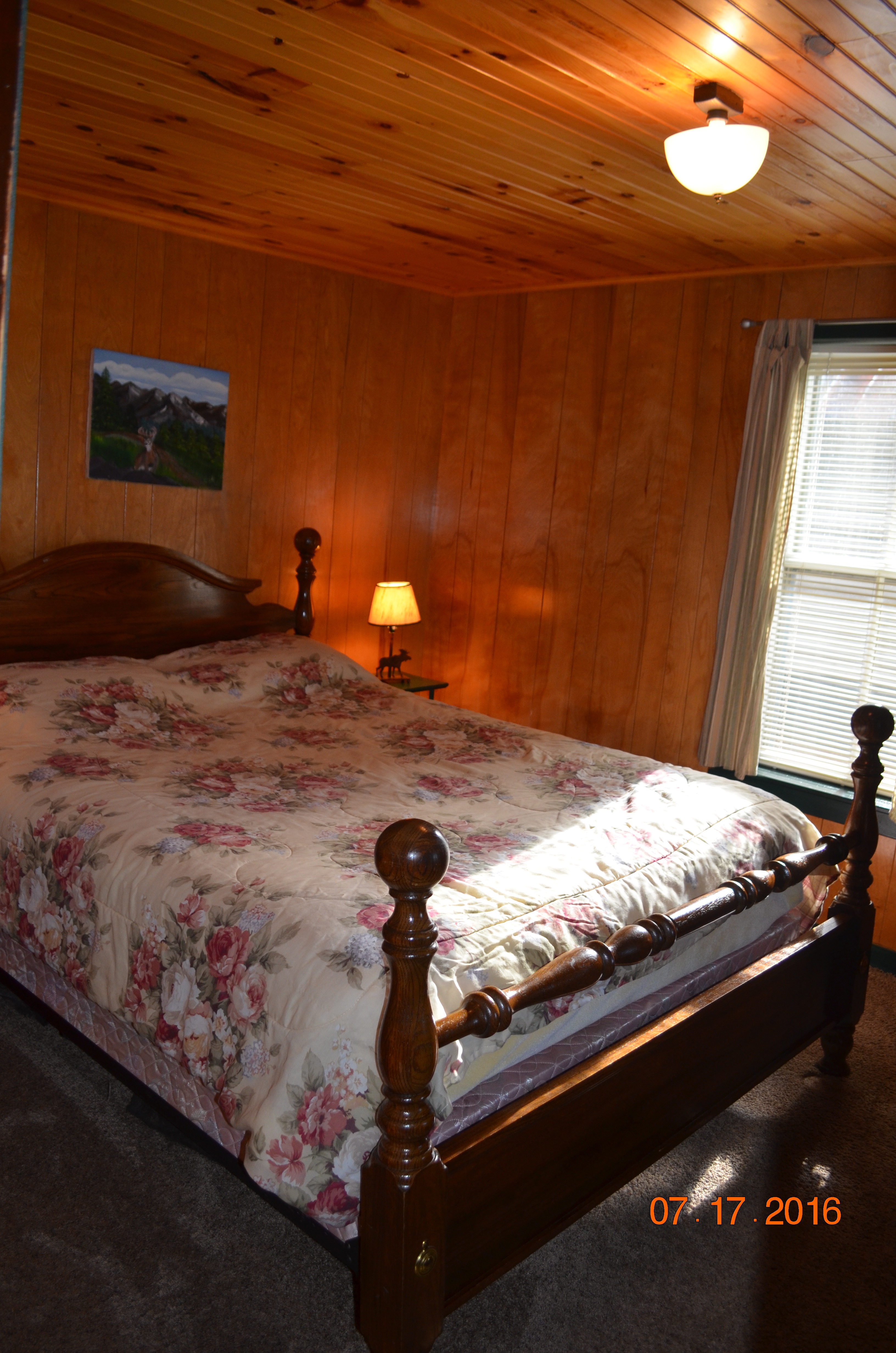 Riverside bedroom.