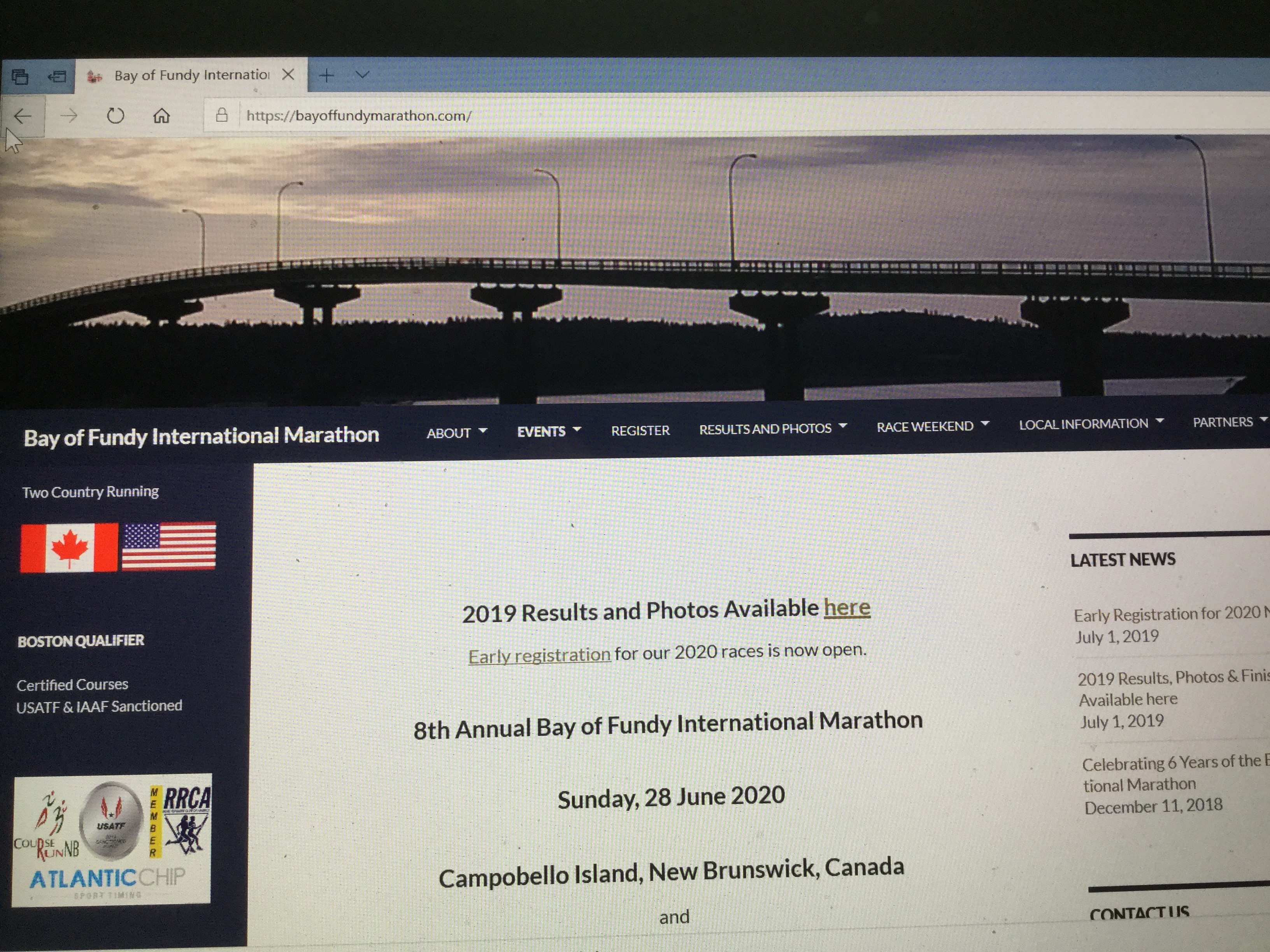 Bay of Fundy International Marathon