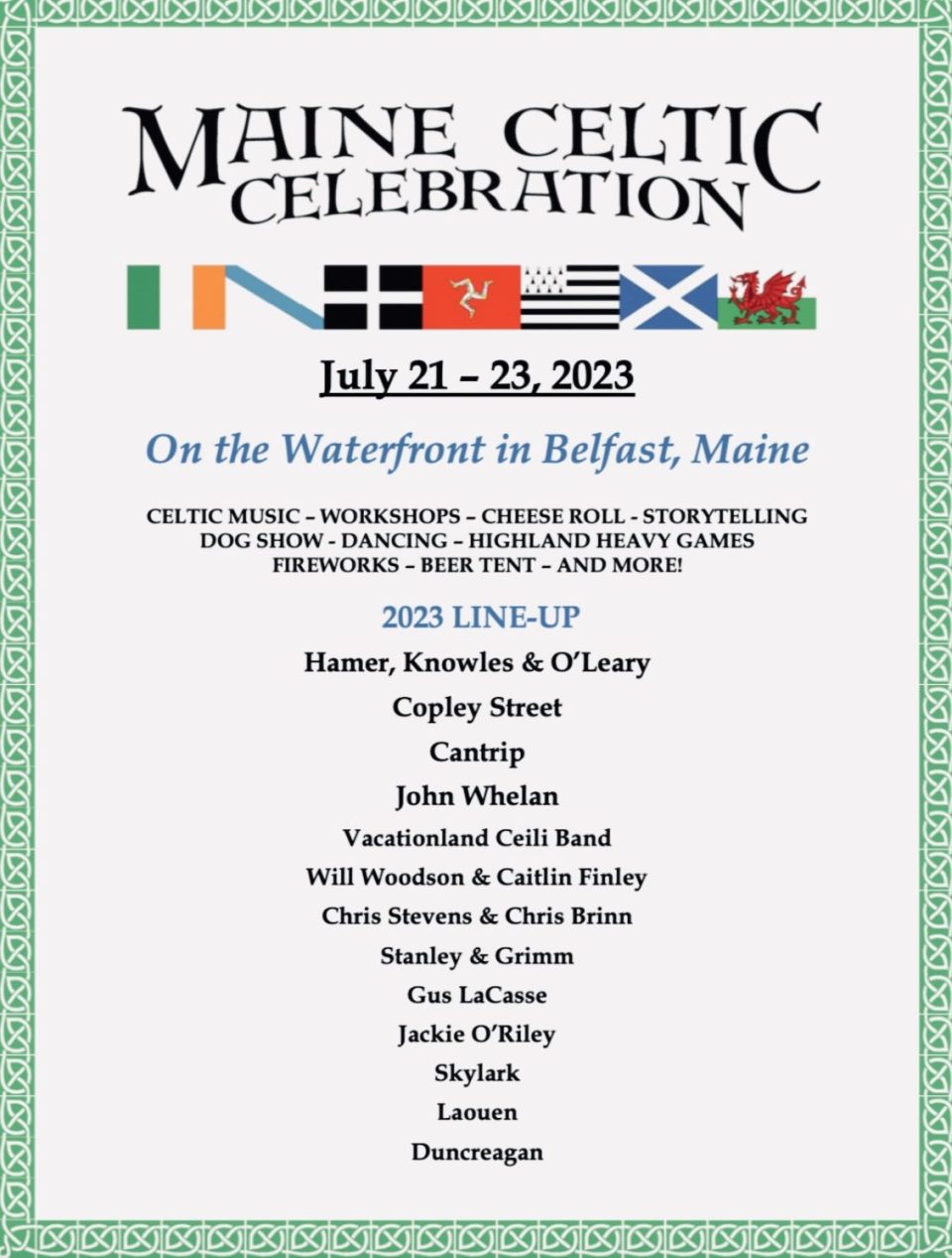 Maine Celtic Celebration Visit Maine