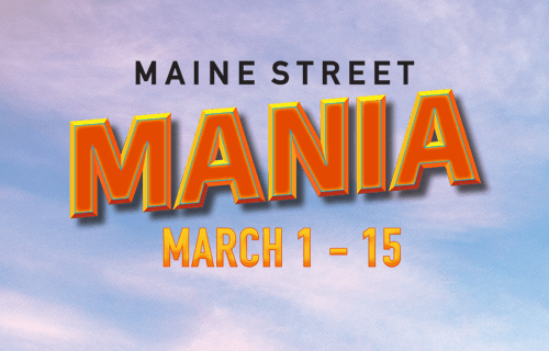 Maine Street Mania – Shopping Promotion & Scavenger Hunt!