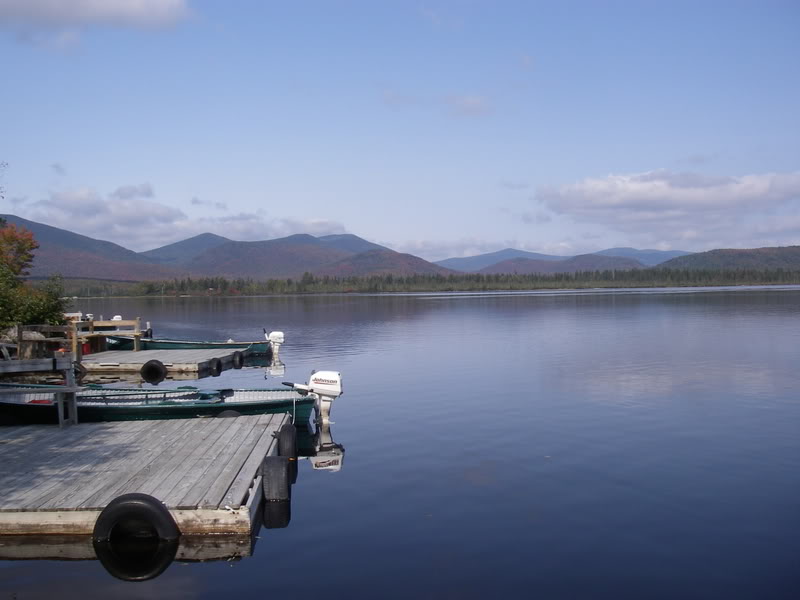 Boat docks and the lake are just a few steps from your cabin.
