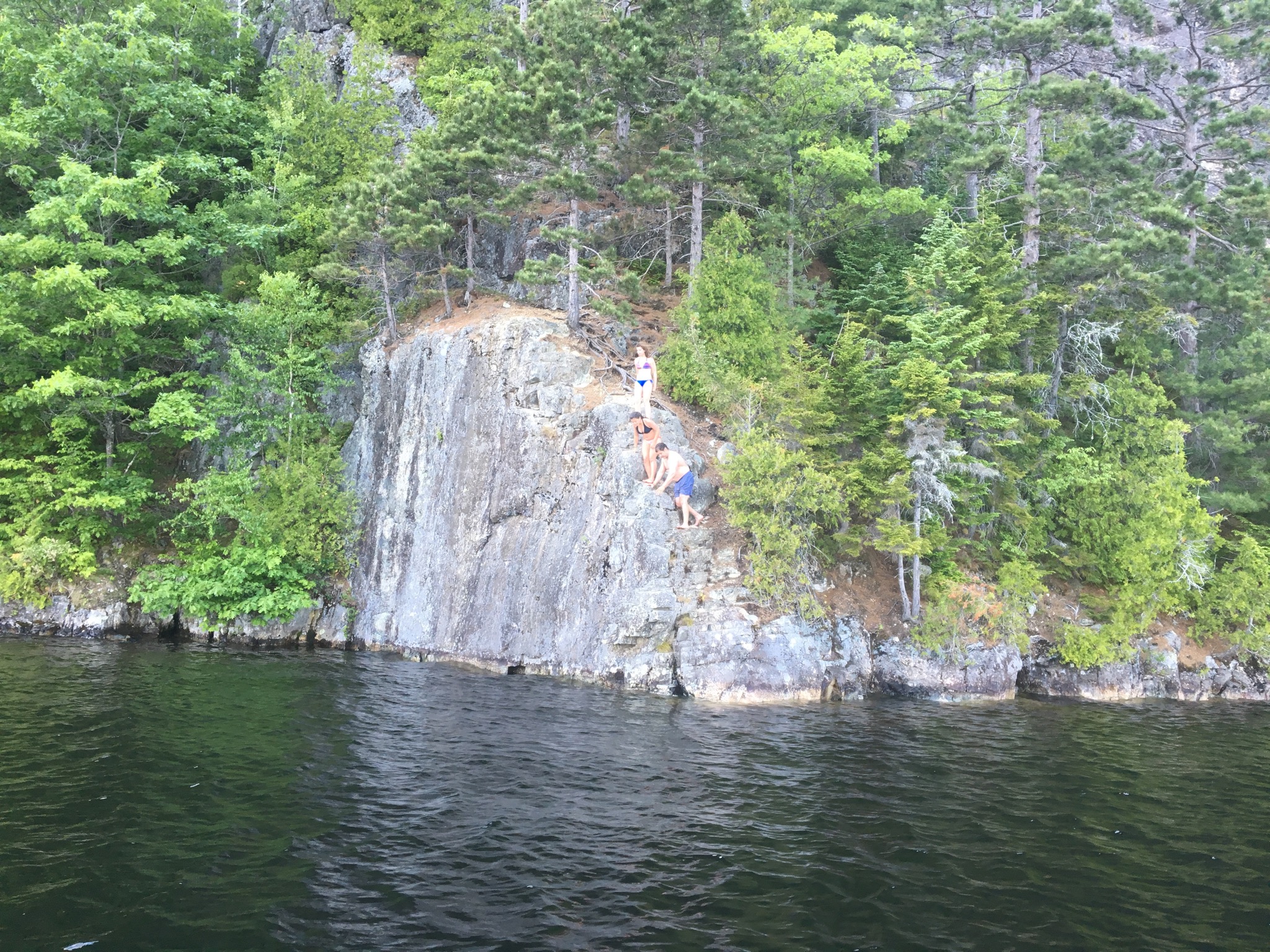 Cliff at Kineo!