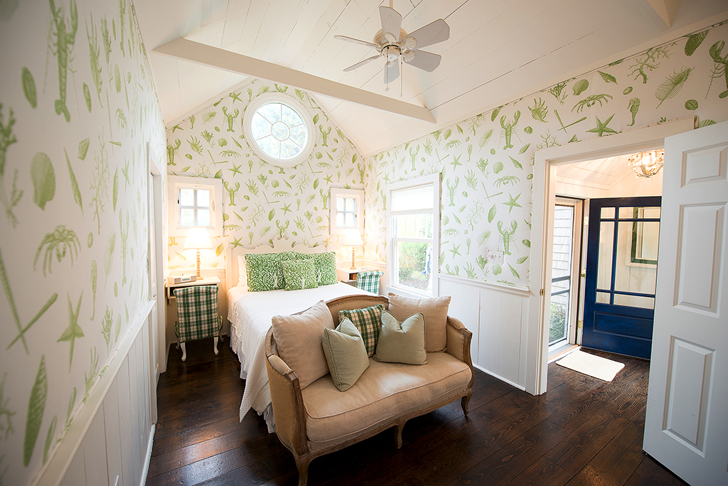 Bedroom of a Cabot Cove Cottage