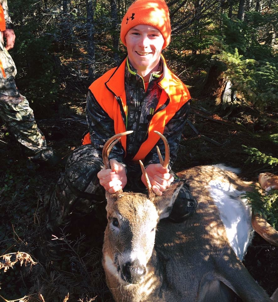 Colby with his 2016 5-pointer!