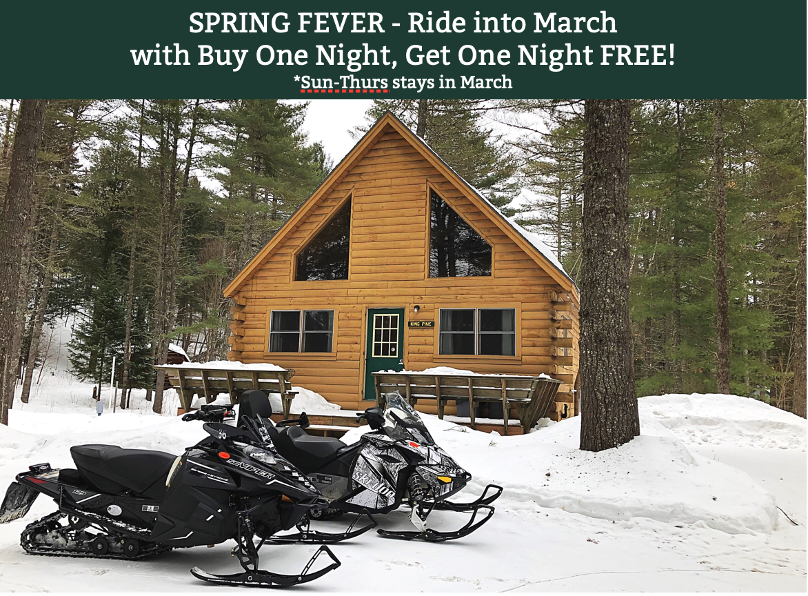 Spring Fever BOGO Lodging!