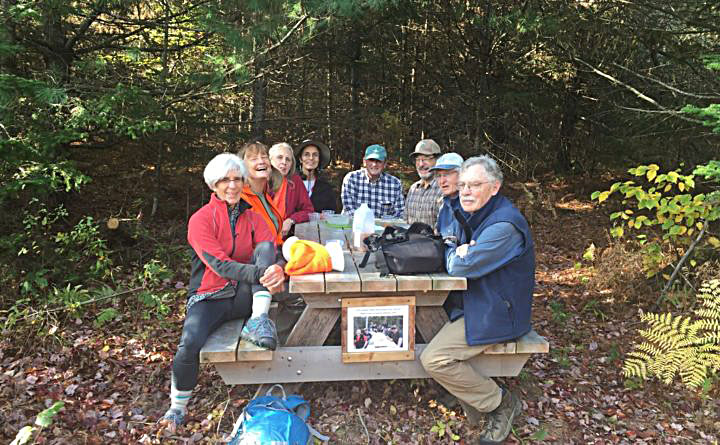 Hike through Meadow Brook/Hurds Pond Preserve, Swanville