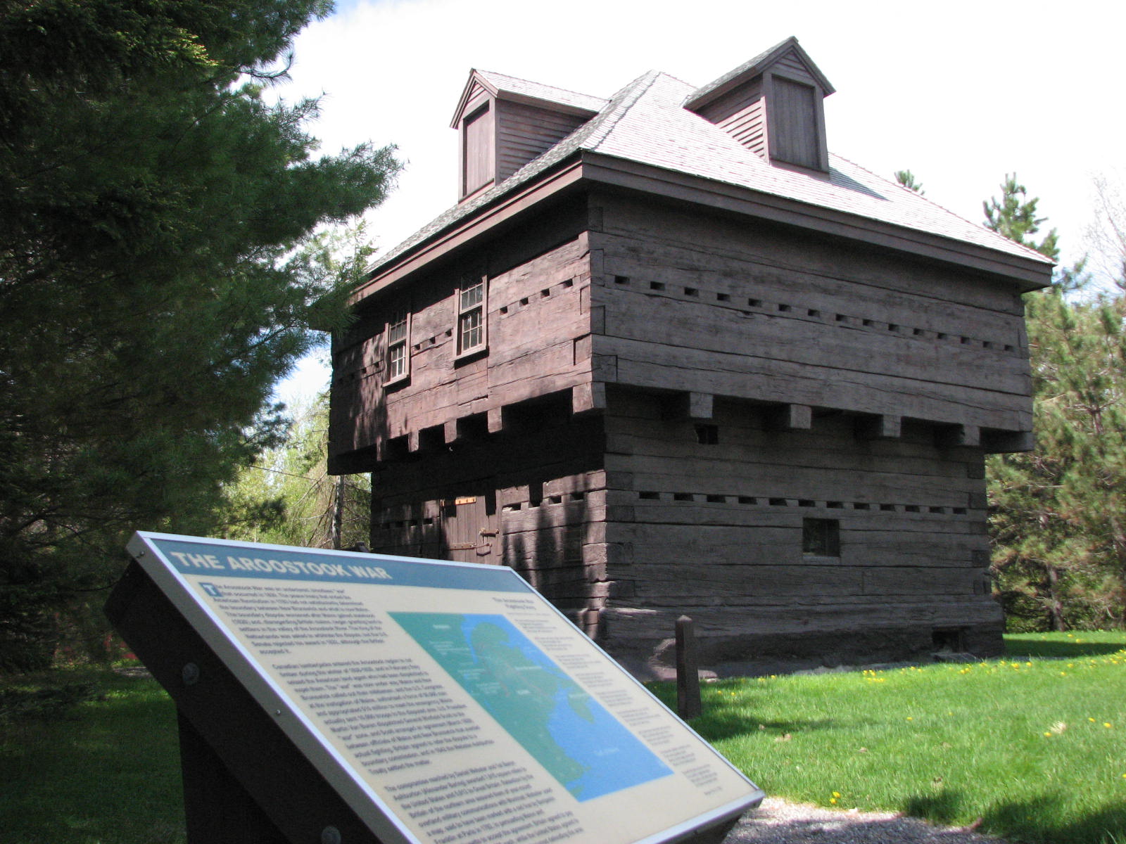 Blockhouses of a Bloodless War | Maine's Aroostook County