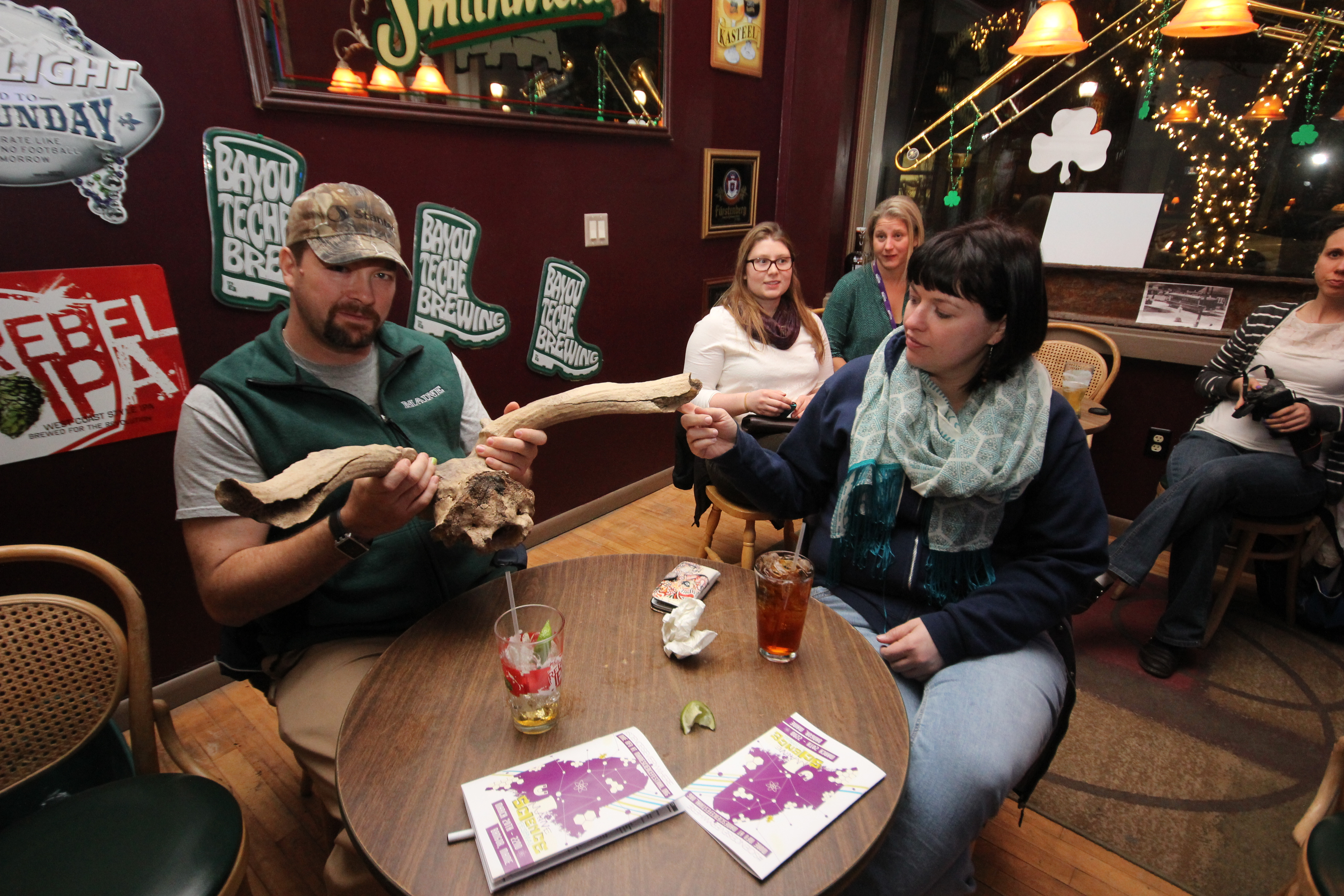 Exploring during Science on Tap