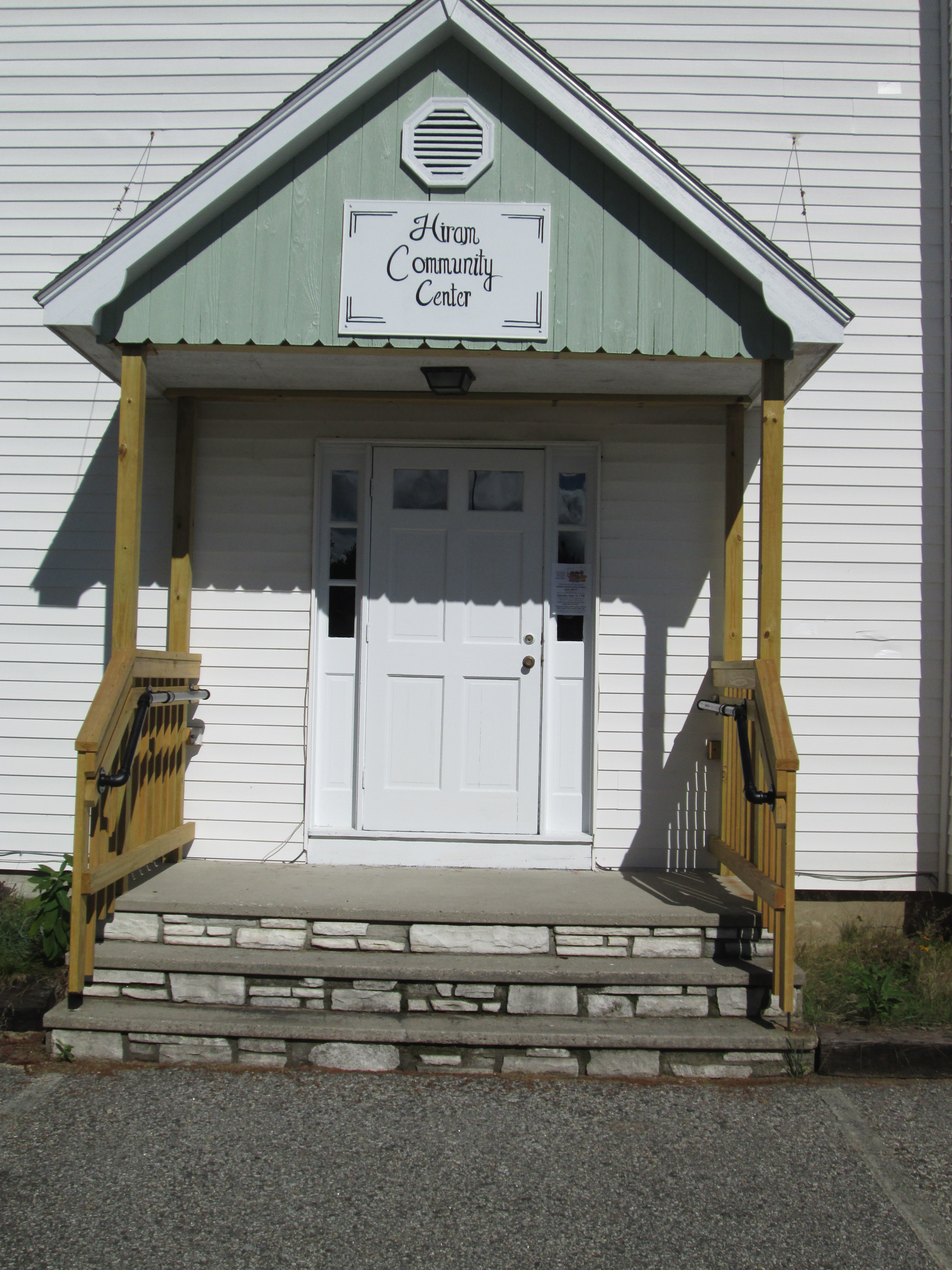 Hiram Community Center Visit Maine