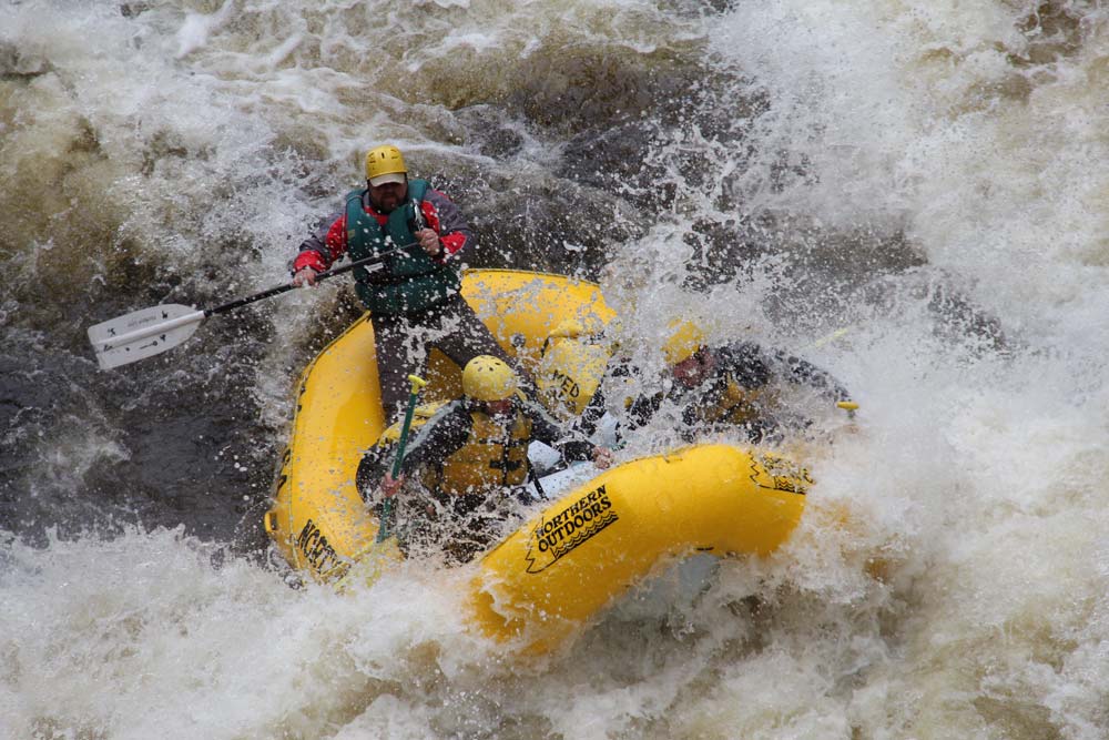 Yeah, it gets intense on the Penobscot! You won't be disappointed with the fantastic whitewater action on this river!!