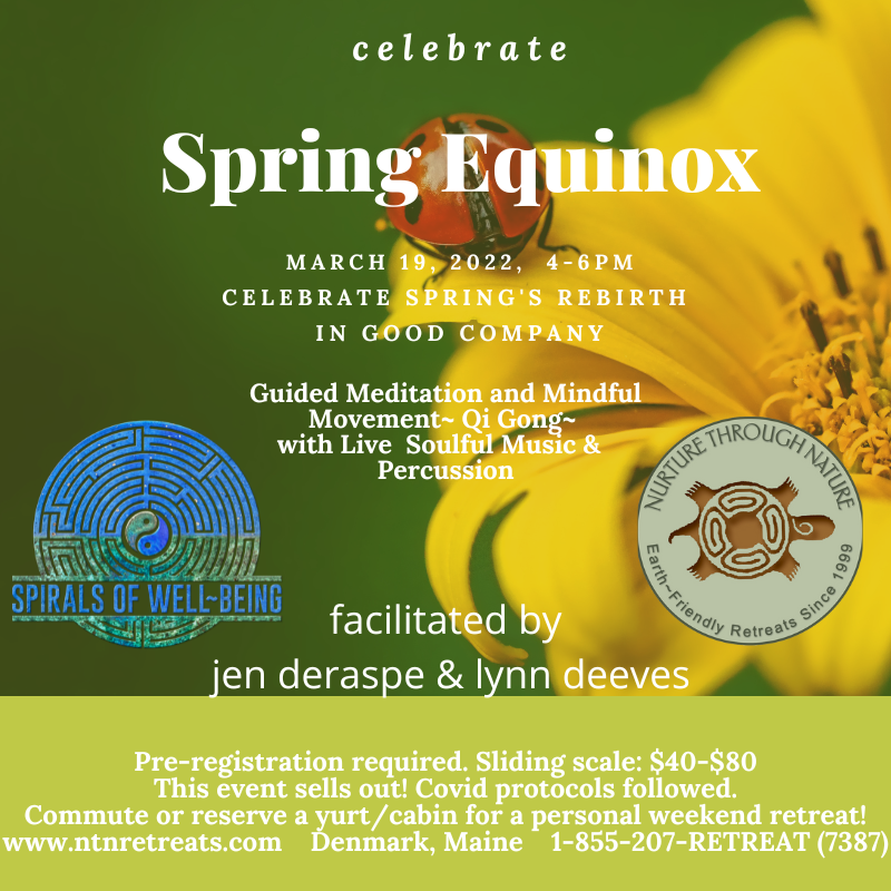 Spring Equinox Celebration~Live Drumming & Music with Movement thru QiGong