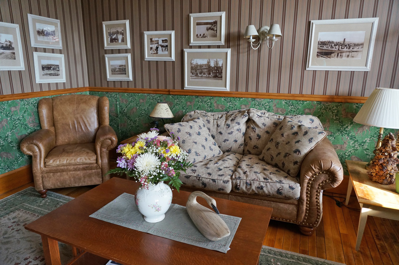Step back in time and relax in our inviting atmosphere.