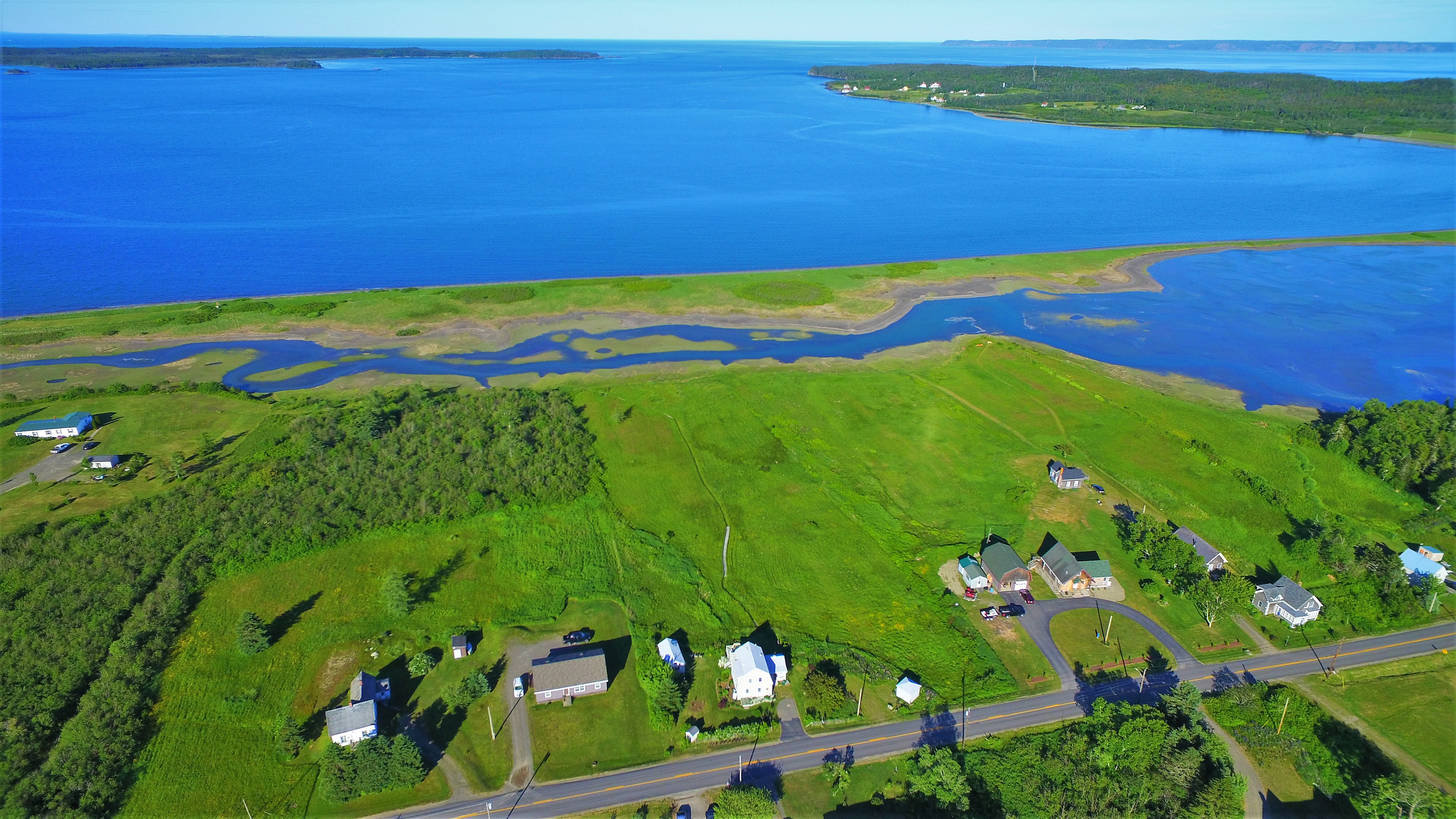 Lubec Bay Cottage Disconnect from the Everyday with a Two Nation