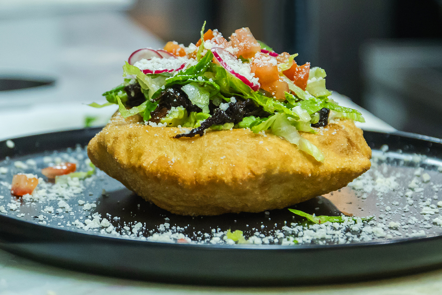 Our Fry Bread offers a local twist on a classic Native American dish.