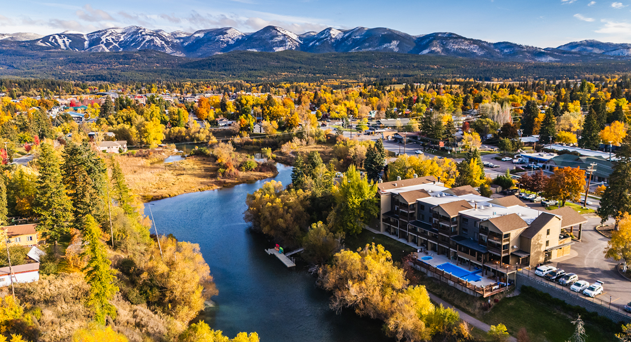 Whitefish Riverfront Hotel Fall