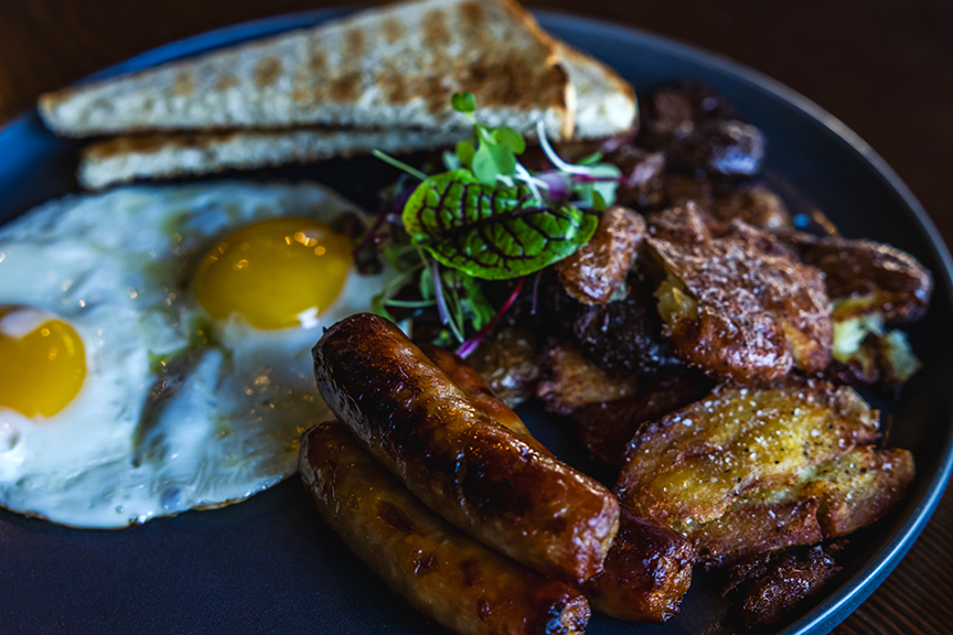 Breakfast made-to-order at The Firebrand Restaurant - Jade Stacey