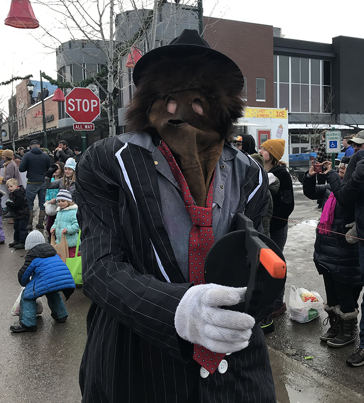 Even the wild and wooly Yetis got into the Roaring 20s spirit at the 2020 Whitefish Winter Carnival. – Dina Wood
